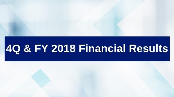 Fourth-Quarter and Full-Year 2018 Financial Results Thumbnail